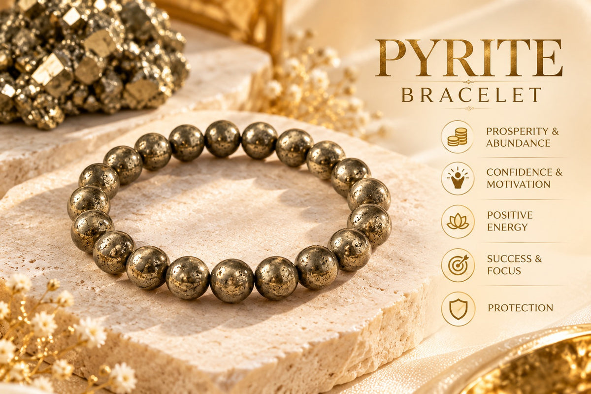 NATURAL PYRITE BRACELET